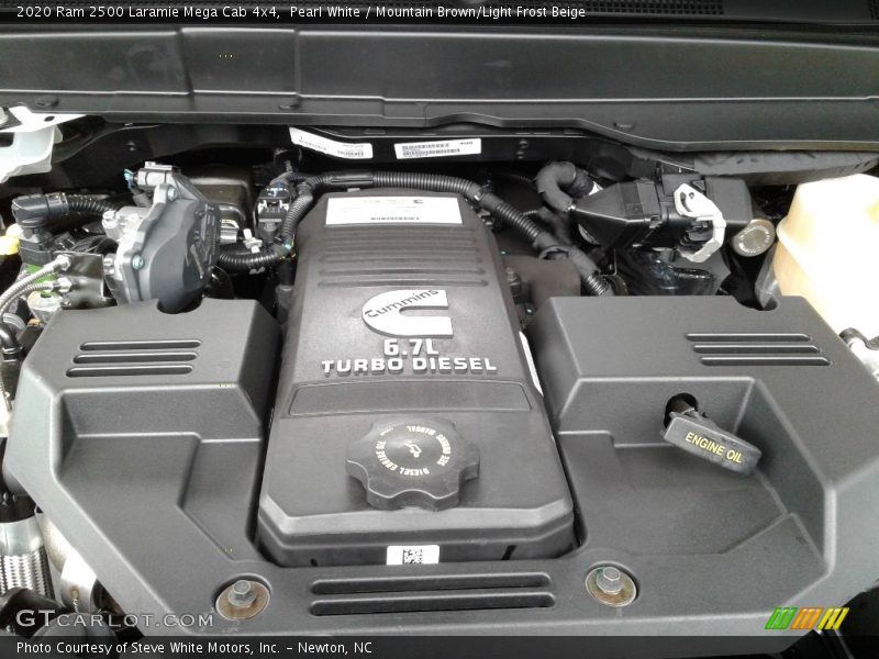  2020 2500 Laramie Mega Cab 4x4 Engine - 6.7 Liter OHV 24-Valve Cummins Turbo-Diesel Inline 6 Cylinder