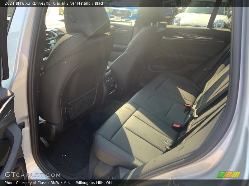 Glacier Silver Metallic / Black 2021 BMW X3 xDrive30i