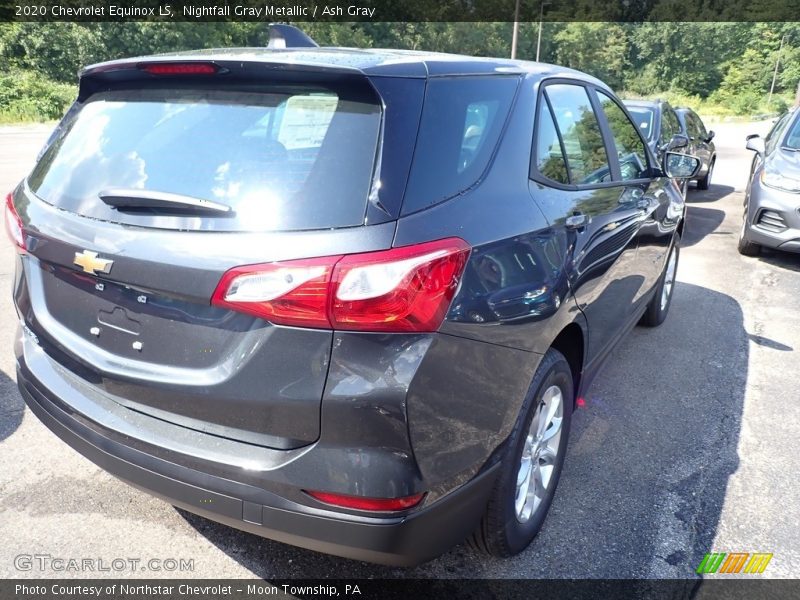 Nightfall Gray Metallic / Ash Gray 2020 Chevrolet Equinox LS