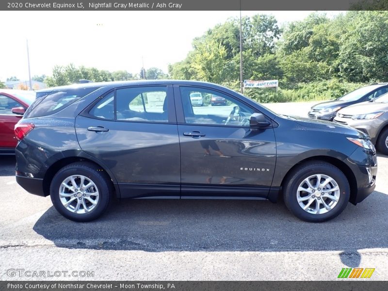 Nightfall Gray Metallic / Ash Gray 2020 Chevrolet Equinox LS