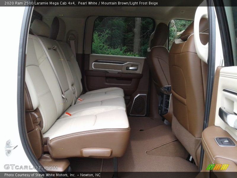 Rear Seat of 2020 2500 Laramie Mega Cab 4x4