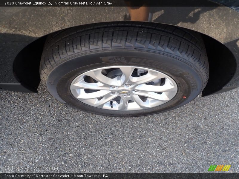 Nightfall Gray Metallic / Ash Gray 2020 Chevrolet Equinox LS