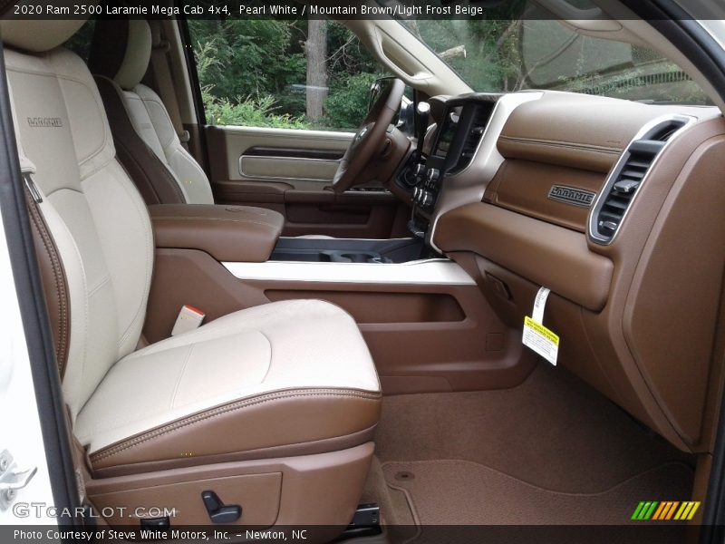 Front Seat of 2020 2500 Laramie Mega Cab 4x4