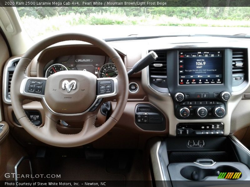 Dashboard of 2020 2500 Laramie Mega Cab 4x4