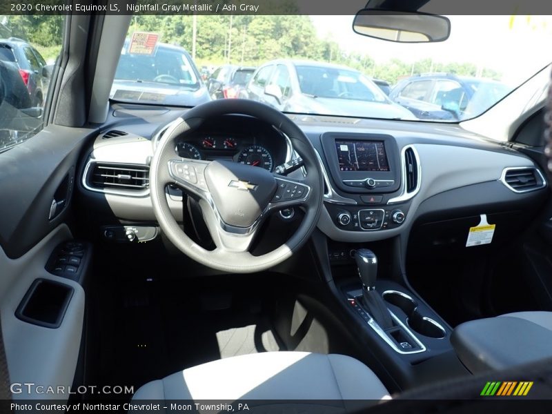 Nightfall Gray Metallic / Ash Gray 2020 Chevrolet Equinox LS
