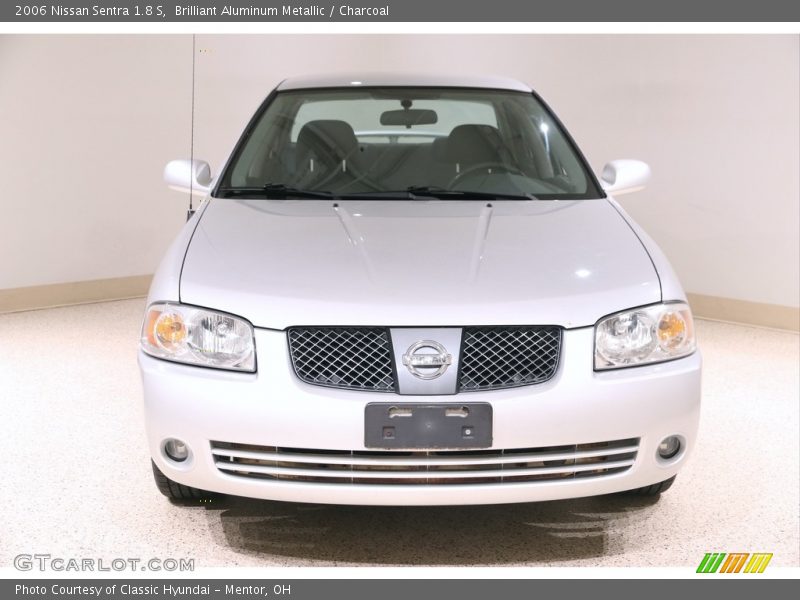 Brilliant Aluminum Metallic / Charcoal 2006 Nissan Sentra 1.8 S