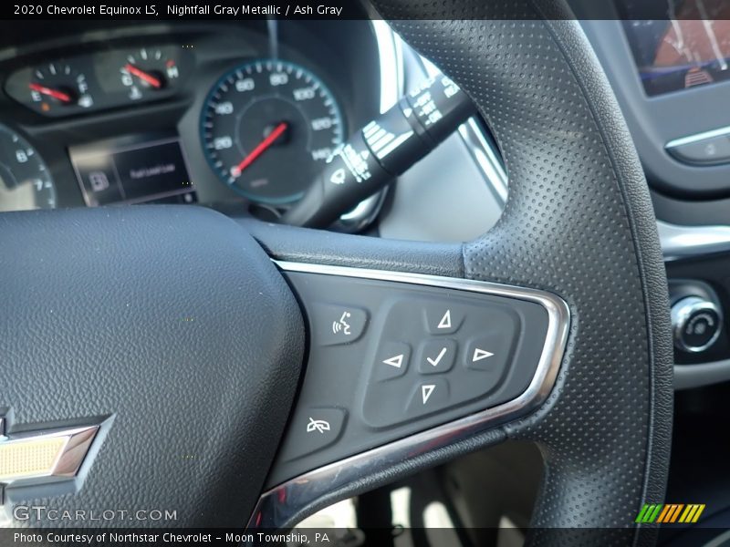 Nightfall Gray Metallic / Ash Gray 2020 Chevrolet Equinox LS