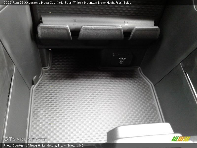 Pearl White / Mountain Brown/Light Frost Beige 2020 Ram 2500 Laramie Mega Cab 4x4