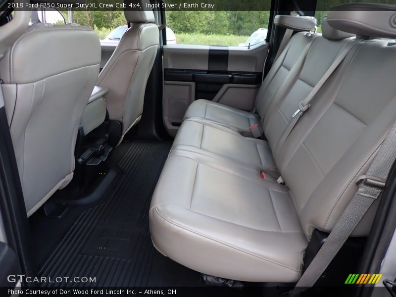 Ingot Silver / Earth Gray 2018 Ford F250 Super Duty XL Crew Cab 4x4