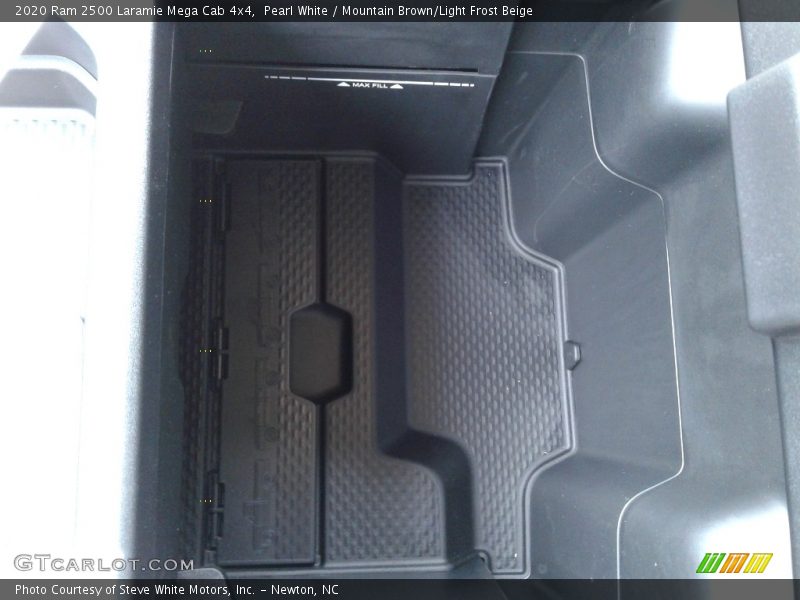 Pearl White / Mountain Brown/Light Frost Beige 2020 Ram 2500 Laramie Mega Cab 4x4