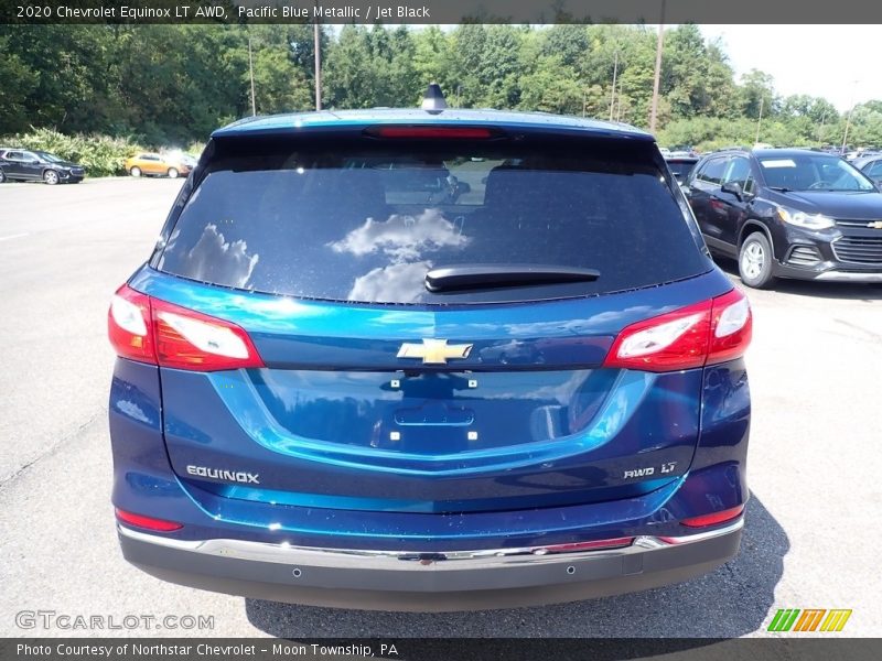 Pacific Blue Metallic / Jet Black 2020 Chevrolet Equinox LT AWD