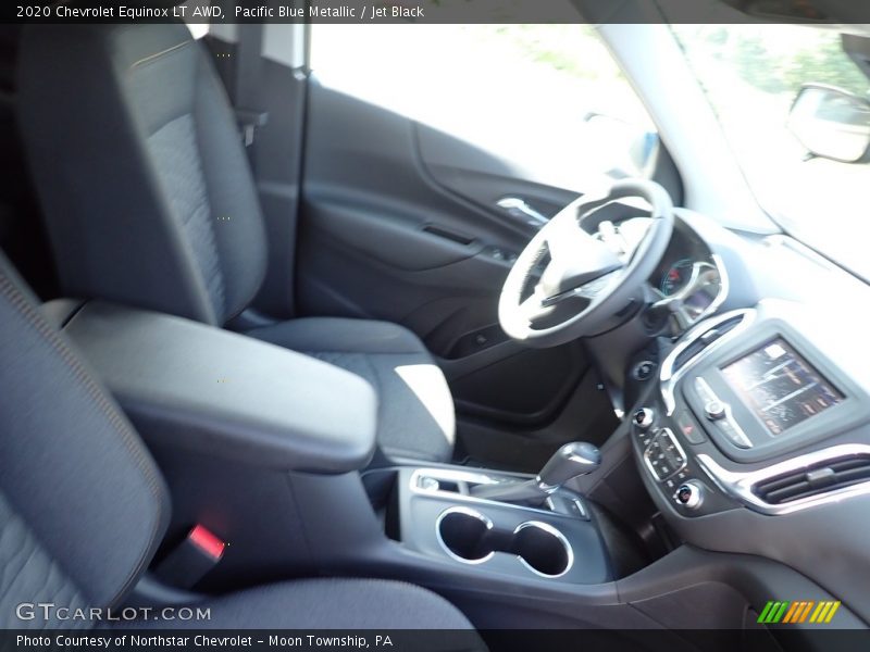 Pacific Blue Metallic / Jet Black 2020 Chevrolet Equinox LT AWD