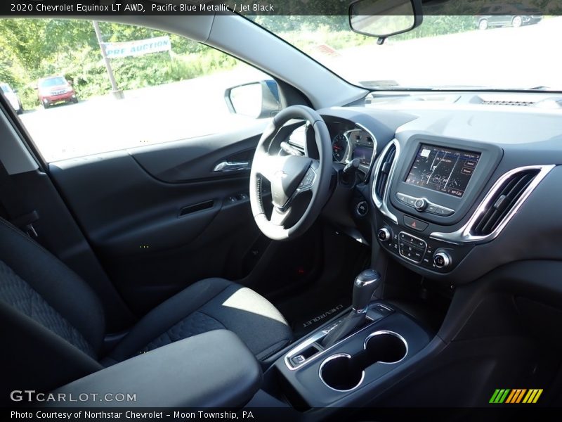 Pacific Blue Metallic / Jet Black 2020 Chevrolet Equinox LT AWD