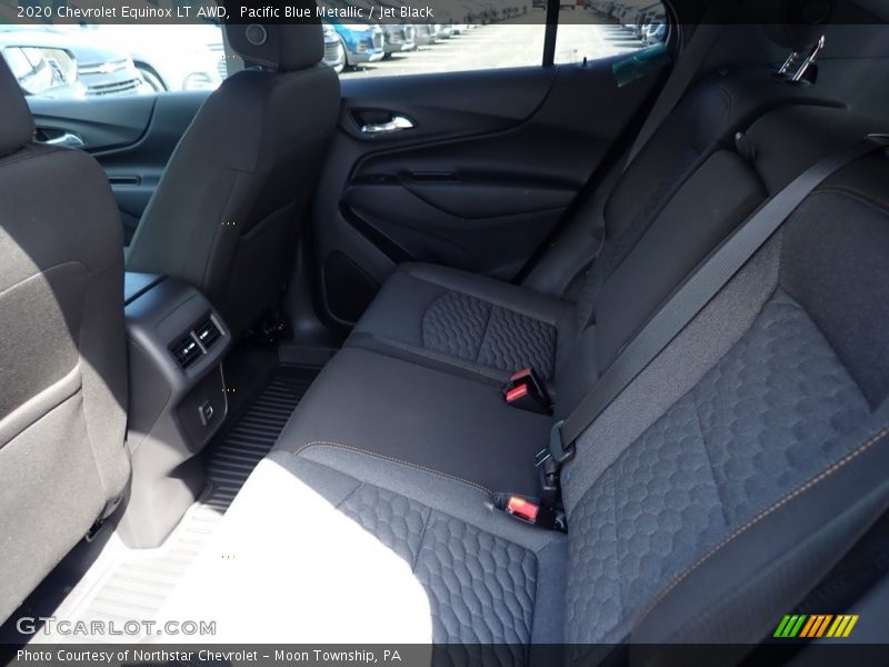 Pacific Blue Metallic / Jet Black 2020 Chevrolet Equinox LT AWD