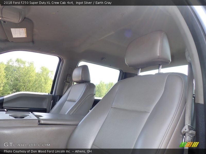 Ingot Silver / Earth Gray 2018 Ford F250 Super Duty XL Crew Cab 4x4