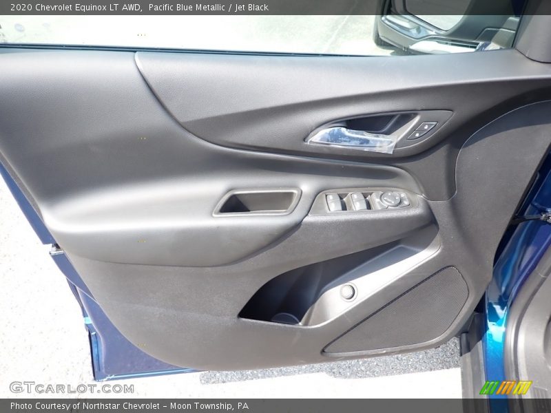 Pacific Blue Metallic / Jet Black 2020 Chevrolet Equinox LT AWD
