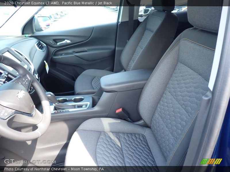 Pacific Blue Metallic / Jet Black 2020 Chevrolet Equinox LT AWD
