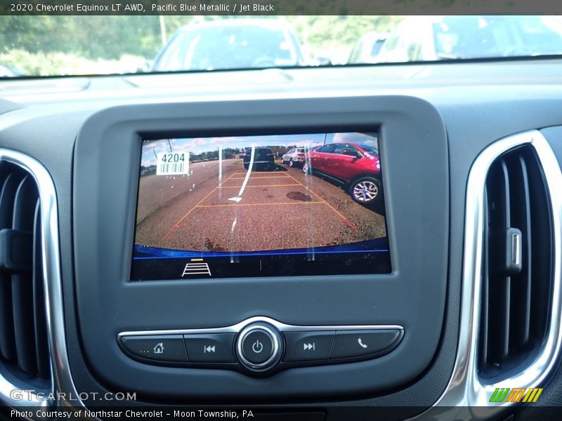 Pacific Blue Metallic / Jet Black 2020 Chevrolet Equinox LT AWD