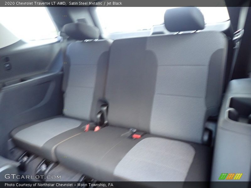 Satin Steel Metallic / Jet Black 2020 Chevrolet Traverse LT AWD