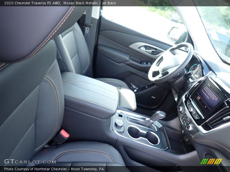 Mosaic Black Metallic / Jet Black 2020 Chevrolet Traverse RS AWD