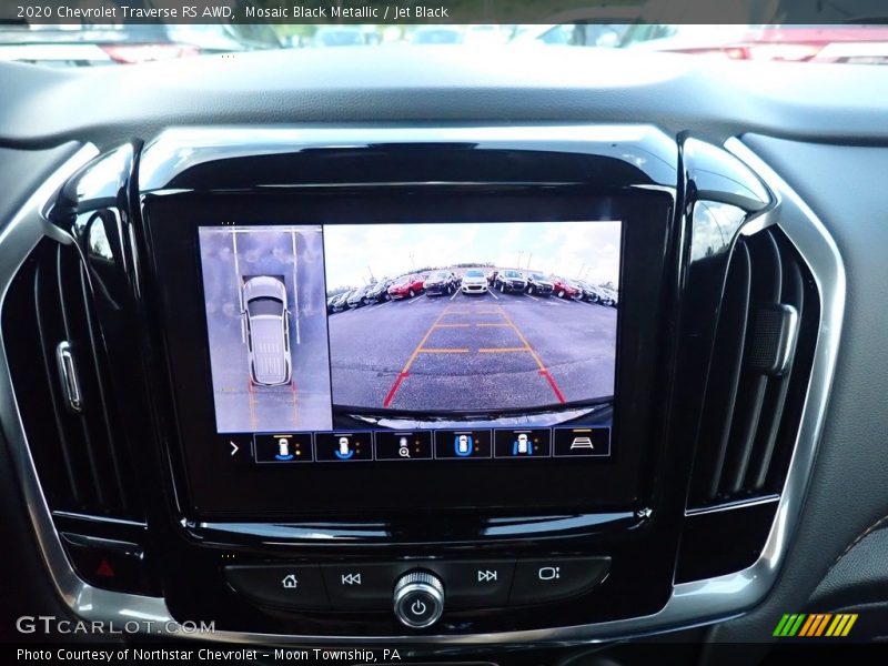 Mosaic Black Metallic / Jet Black 2020 Chevrolet Traverse RS AWD