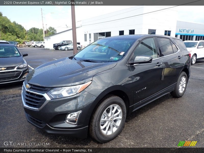 Nightfall Gray Metallic / Jet Black 2020 Chevrolet Equinox LT AWD