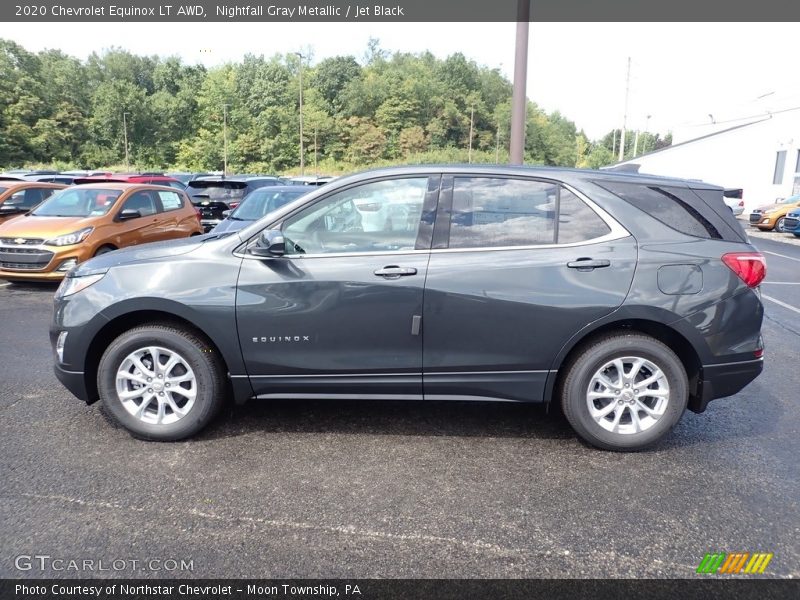 Nightfall Gray Metallic / Jet Black 2020 Chevrolet Equinox LT AWD