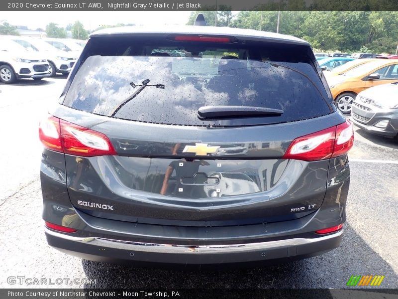 Nightfall Gray Metallic / Jet Black 2020 Chevrolet Equinox LT AWD