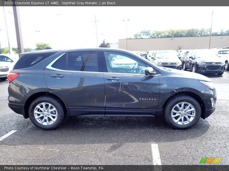 Nightfall Gray Metallic / Jet Black 2020 Chevrolet Equinox LT AWD