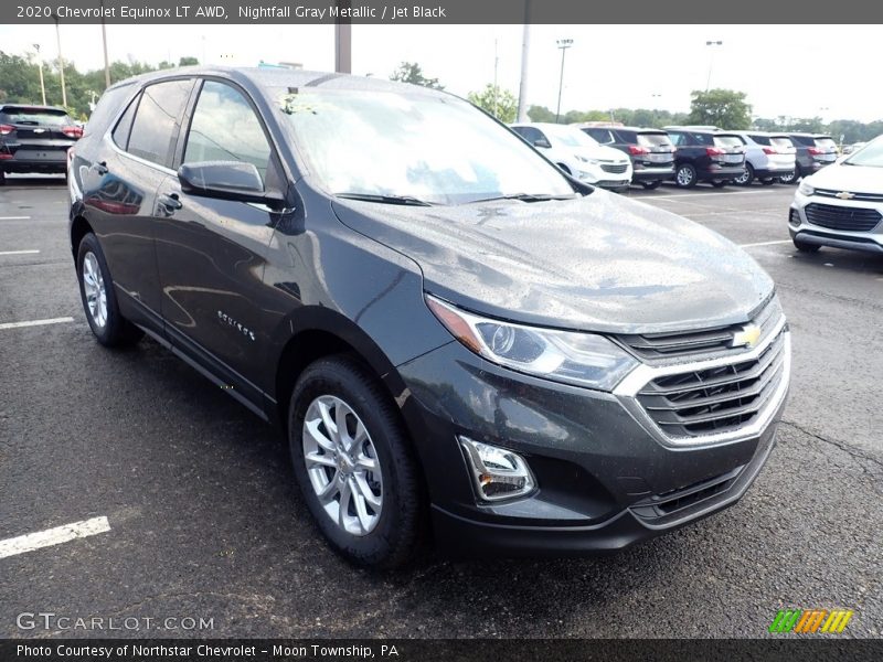 Nightfall Gray Metallic / Jet Black 2020 Chevrolet Equinox LT AWD