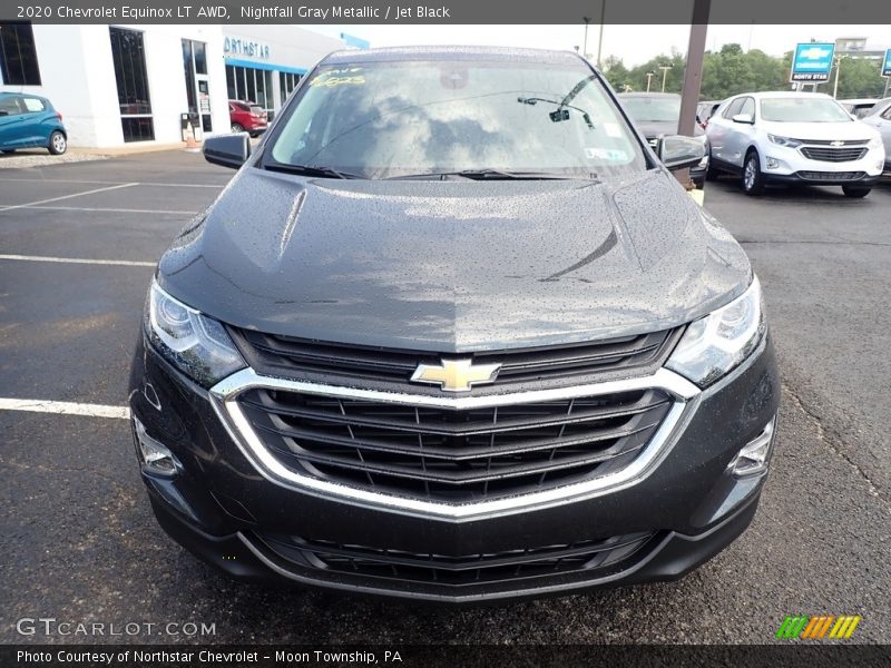 Nightfall Gray Metallic / Jet Black 2020 Chevrolet Equinox LT AWD
