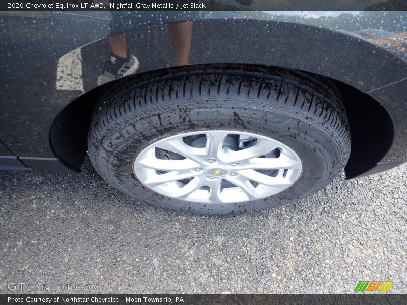 Nightfall Gray Metallic / Jet Black 2020 Chevrolet Equinox LT AWD