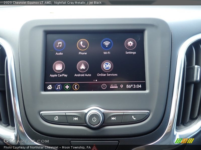 Nightfall Gray Metallic / Jet Black 2020 Chevrolet Equinox LT AWD