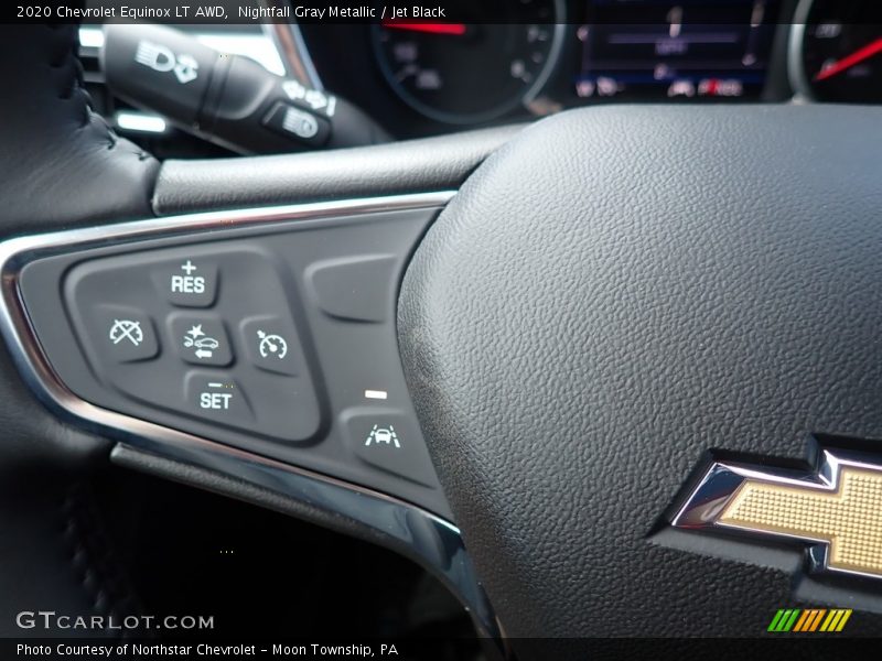 Nightfall Gray Metallic / Jet Black 2020 Chevrolet Equinox LT AWD