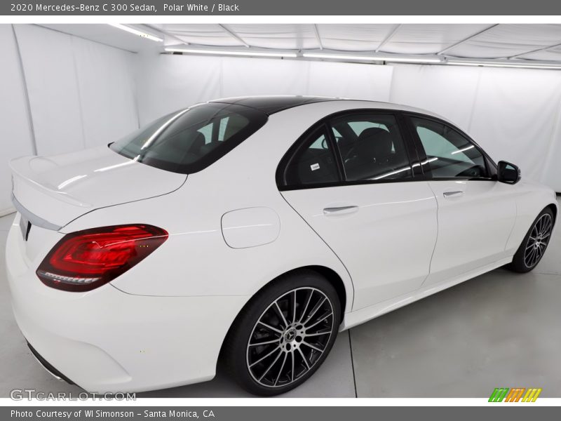 Polar White / Black 2020 Mercedes-Benz C 300 Sedan