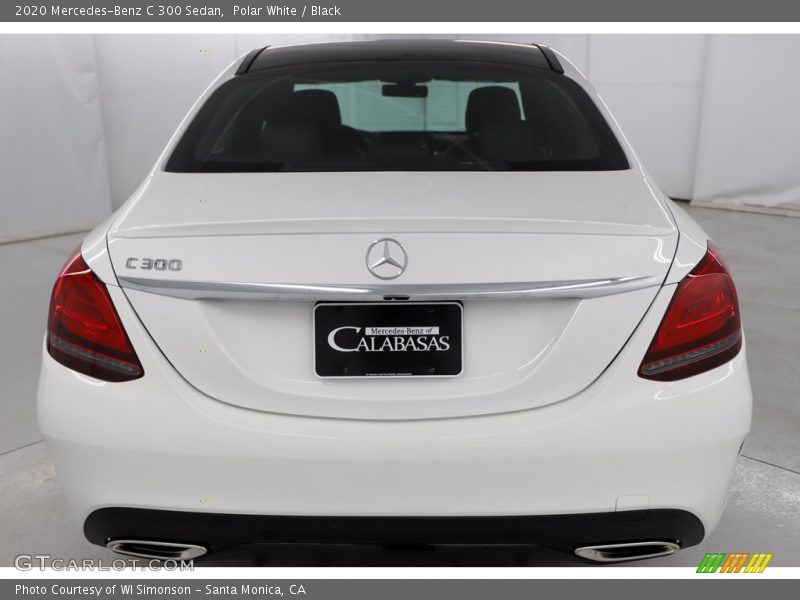 Polar White / Black 2020 Mercedes-Benz C 300 Sedan