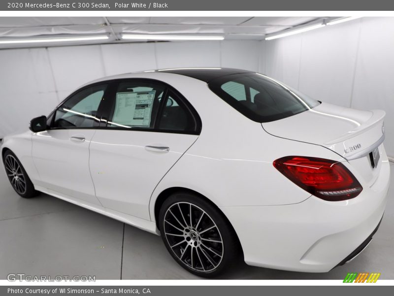 Polar White / Black 2020 Mercedes-Benz C 300 Sedan