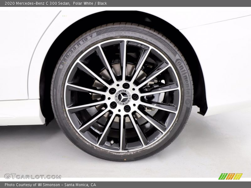 Polar White / Black 2020 Mercedes-Benz C 300 Sedan