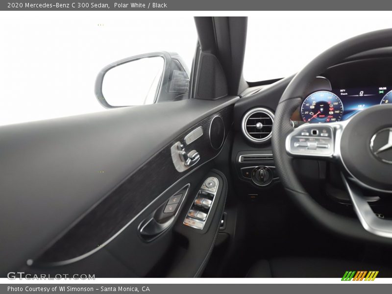 Polar White / Black 2020 Mercedes-Benz C 300 Sedan