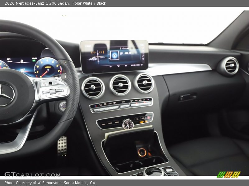 Polar White / Black 2020 Mercedes-Benz C 300 Sedan