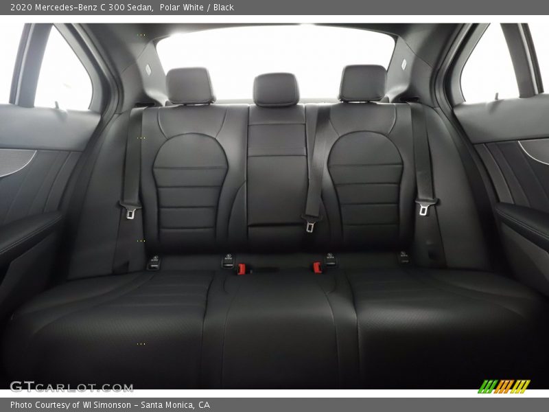 Polar White / Black 2020 Mercedes-Benz C 300 Sedan