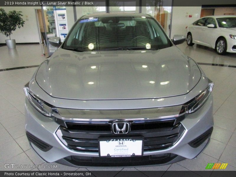 Lunar Silver Metallic / Black 2019 Honda Insight LX