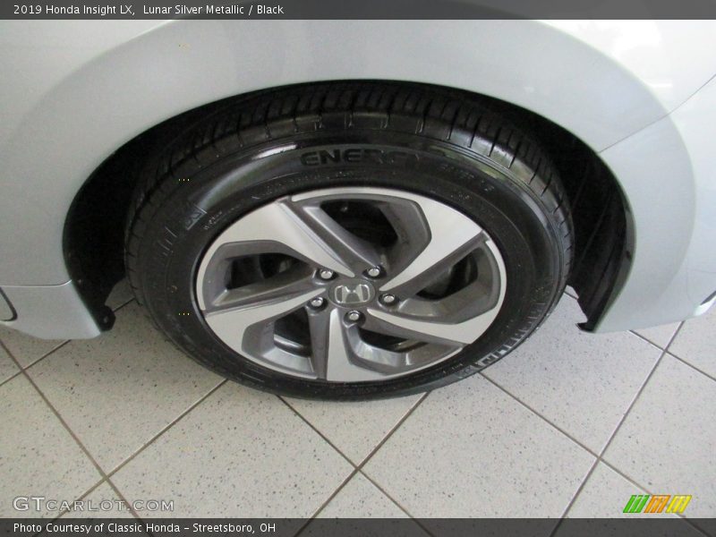 Lunar Silver Metallic / Black 2019 Honda Insight LX