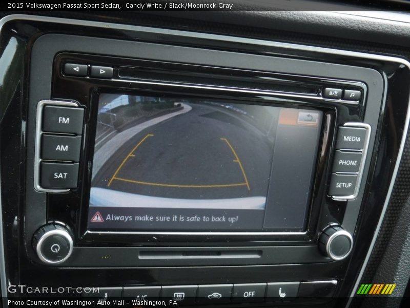 Controls of 2015 Passat Sport Sedan