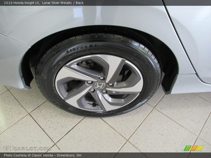 Lunar Silver Metallic / Black 2019 Honda Insight LX