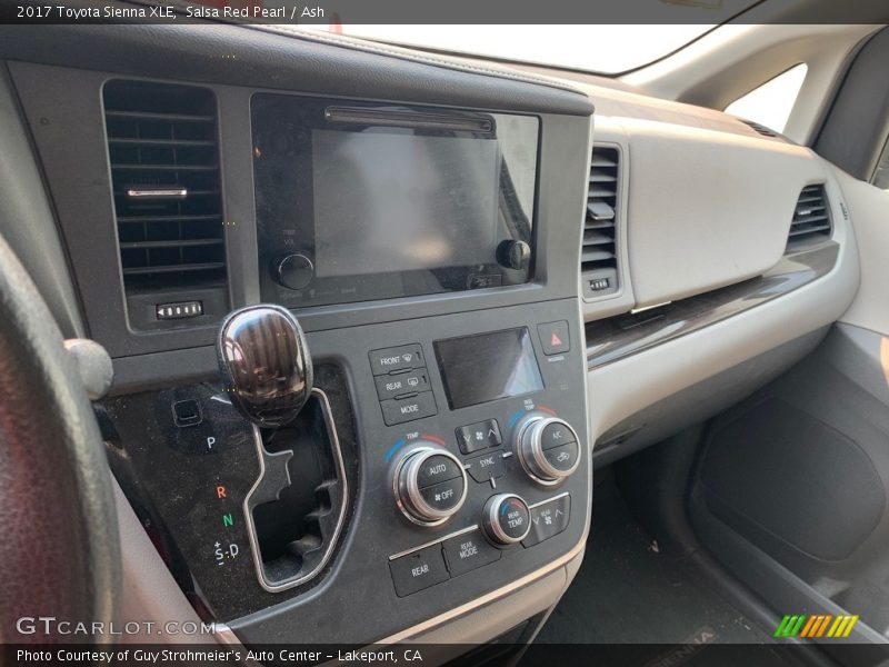 Salsa Red Pearl / Ash 2017 Toyota Sienna XLE
