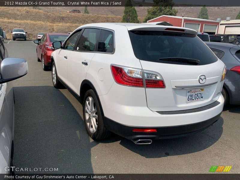  2012 CX-9 Grand Touring Crystal White Pearl Mica