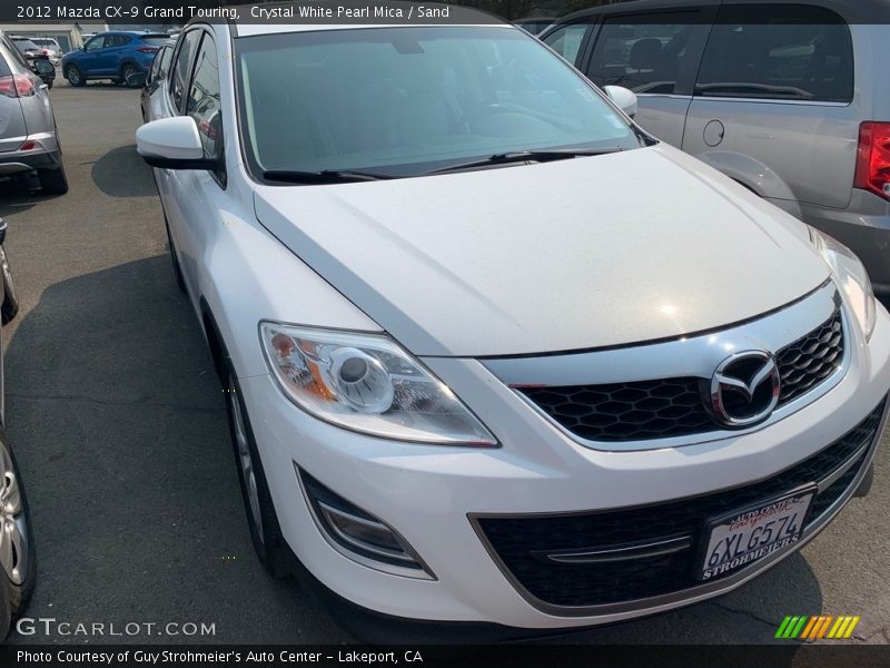  2012 CX-9 Grand Touring Crystal White Pearl Mica