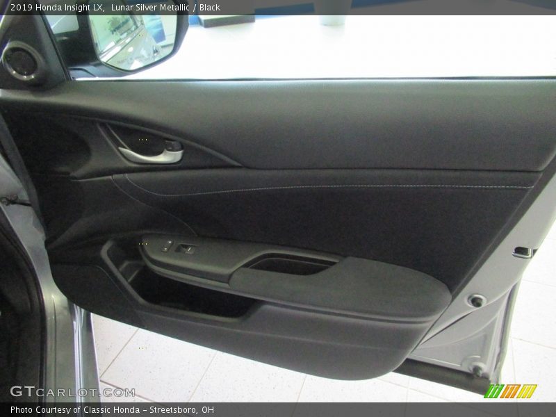 Lunar Silver Metallic / Black 2019 Honda Insight LX