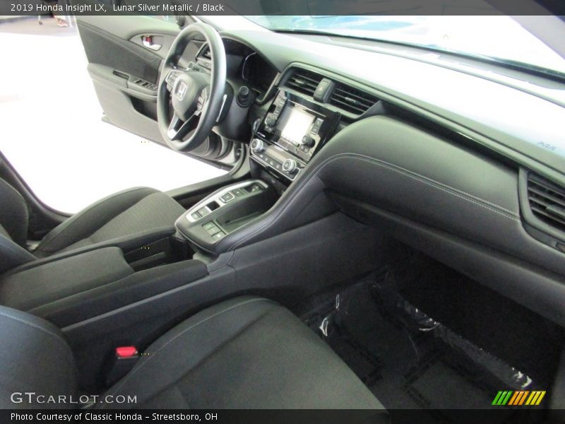Lunar Silver Metallic / Black 2019 Honda Insight LX